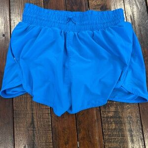 All in Motion Vibrant Blue Women's Athletic Shorts